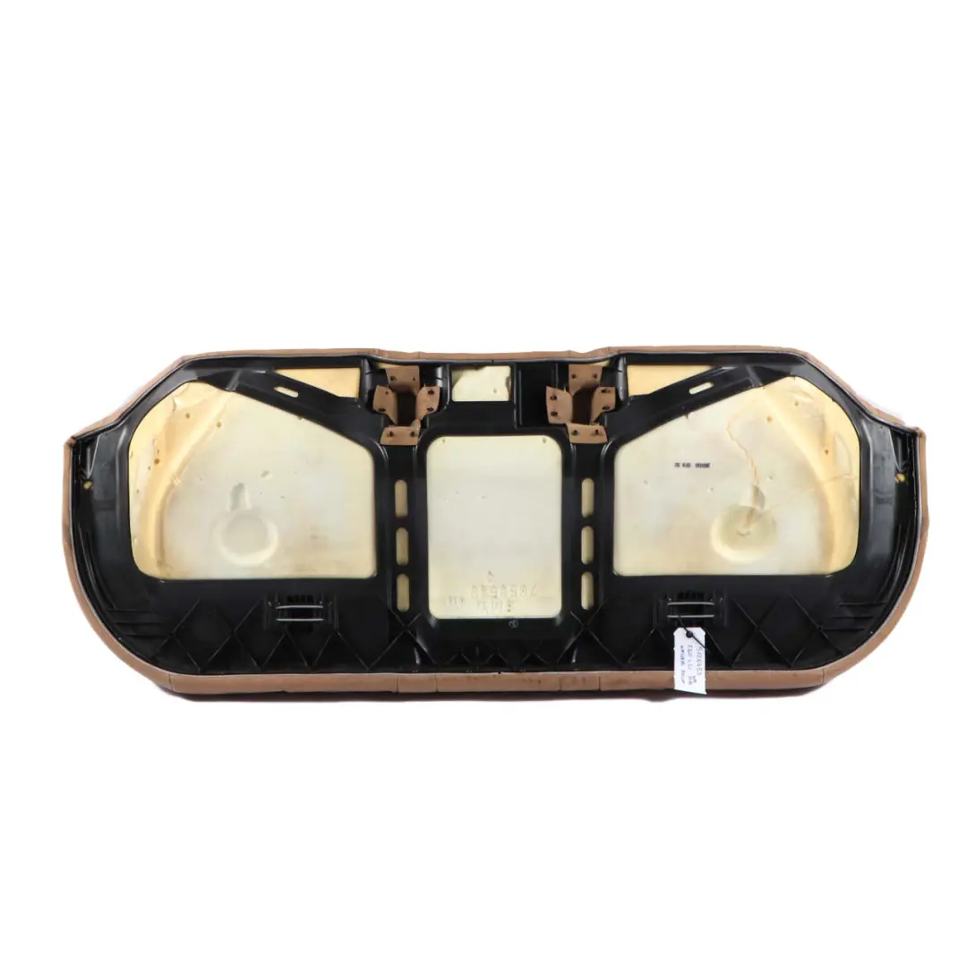 BMW 5 E60 LCI interni pelle sedile posteriore divano panchina marrone naturale - SKU 9126453 - Numero di parte 7249419