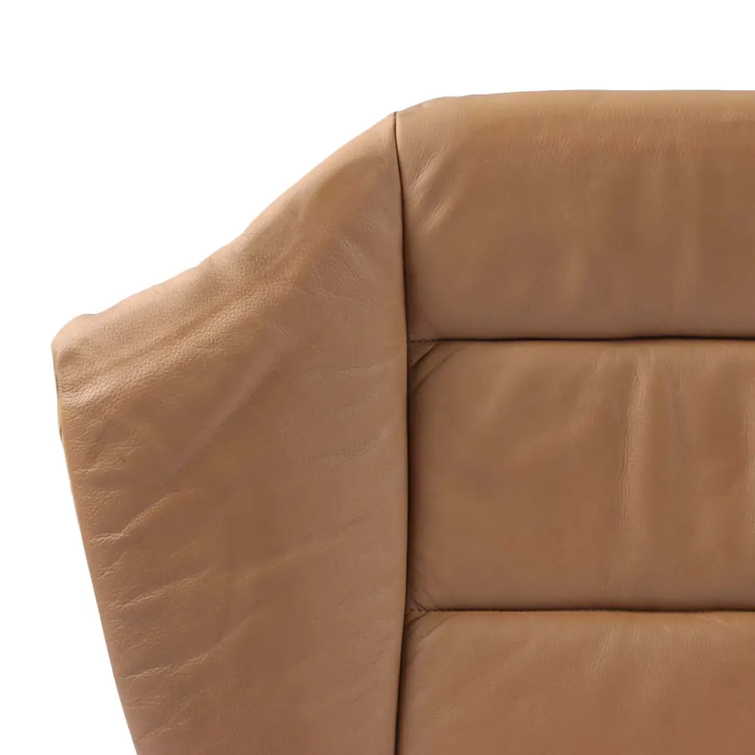 BMW 5 E60 LCI Intérieur Cuir Siège arrière Canapé Banquette Marron Naturel - SKU 9126453 - Numéro de pièce 7249419