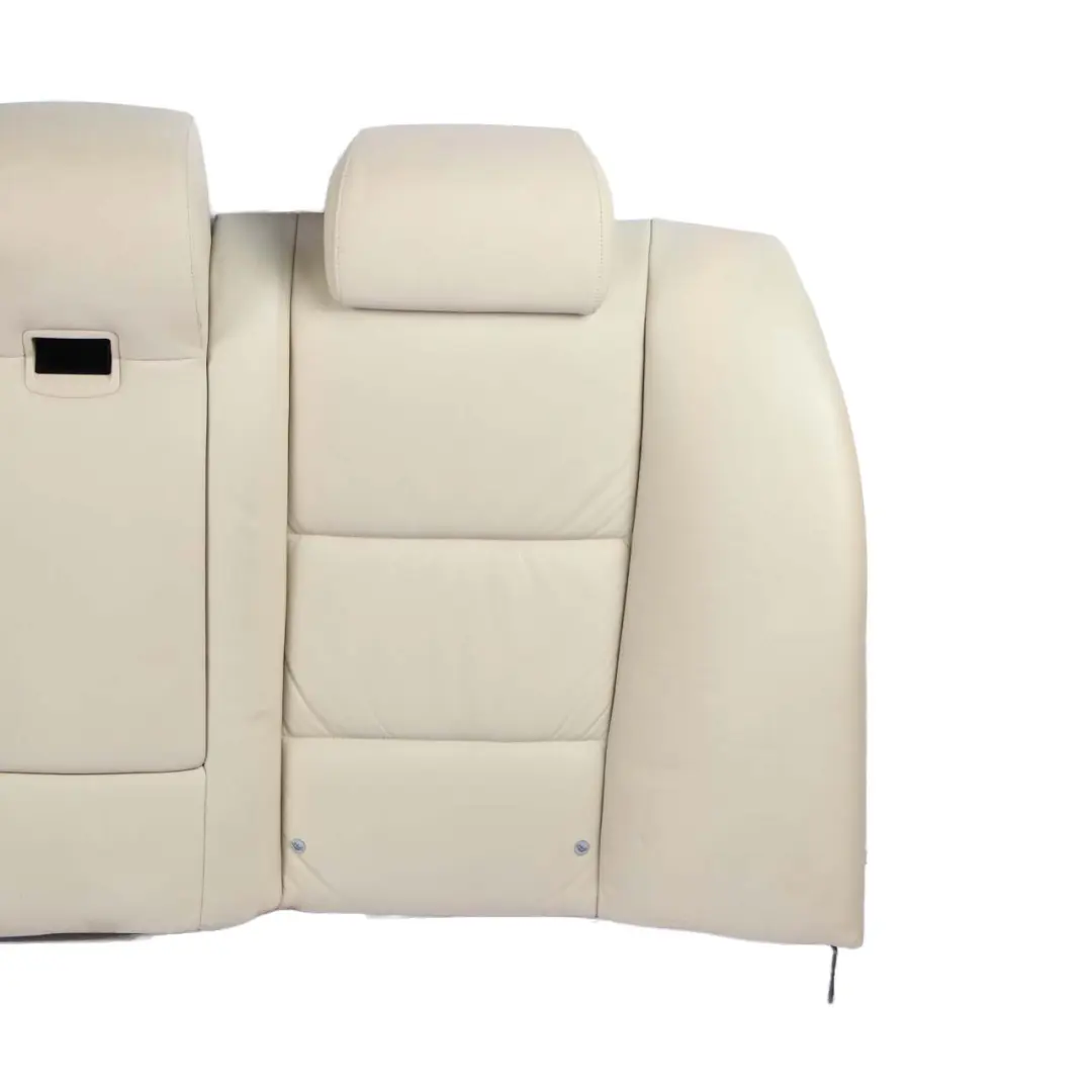 Interior Rear Seat Backrest Couch Cover Leather Dakota Creambeige to BMW 5 E60 with Part number 9126458 BMW 5 E60 Interior Rear Seat Backrest Couch Cover Leather Dakota Creambeige - SKU 9126458 - Part number 9126458