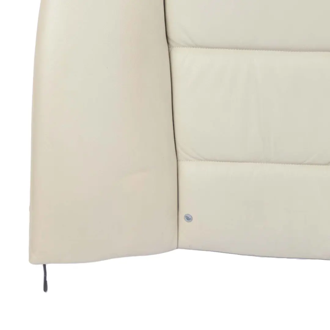 Interior Rear Seat Backrest Couch Cover Leather Dakota Creambeige to BMW 5 E60 with Part number 9126458 BMW 5 E60 Interior Rear Seat Backrest Couch Cover Leather Dakota Creambeige - SKU 9126458 - Part number 9126458