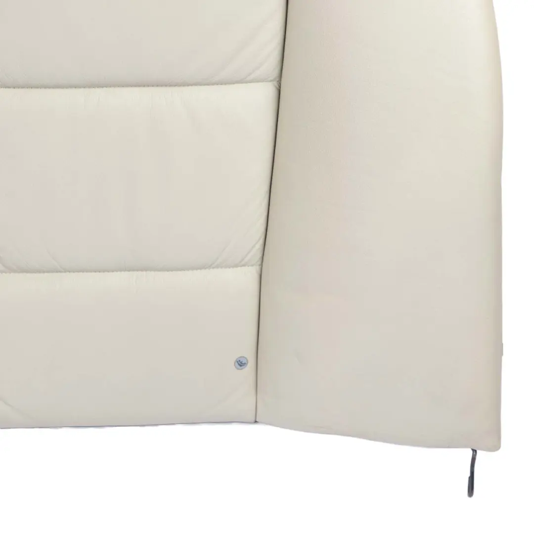 Interior Rear Seat Backrest Couch Cover Leather Dakota Creambeige to BMW 5 E60 with Part number 9126458 BMW 5 E60 Interior Rear Seat Backrest Couch Cover Leather Dakota Creambeige - SKU 9126458 - Part number 9126458
