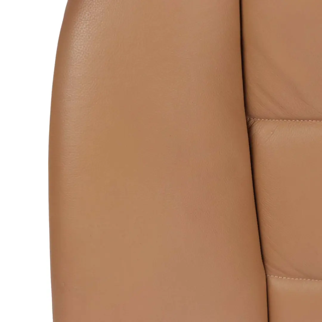 BMW 5 E60 Interior Rear Seat Backrest Couch Cover Leather Natural Brown - SKU 9126460 - Part number 9126460