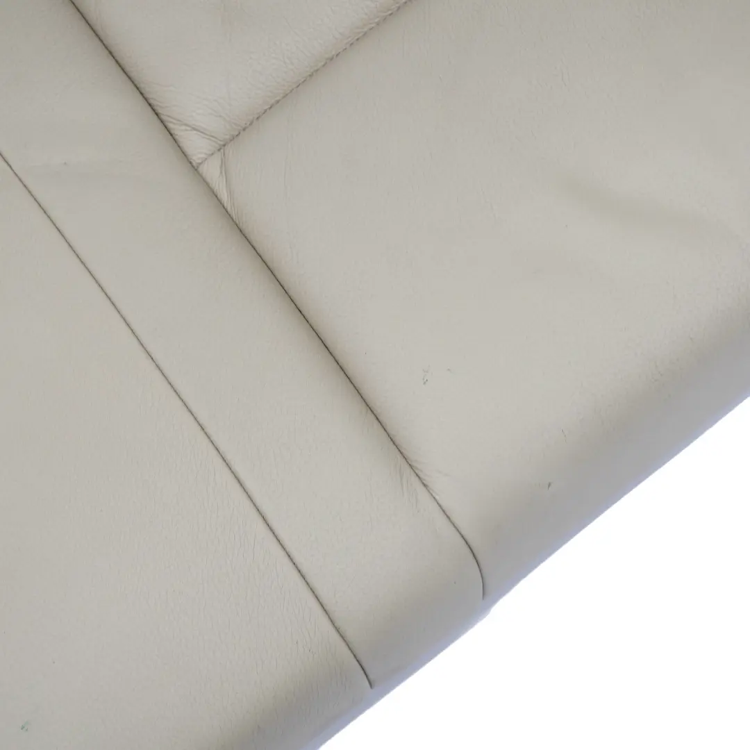 BMW E61 Touring Interior Rear Seat Couch Bench Base Cream Beige Leather - SKU 9126496 - Part number 9126496
