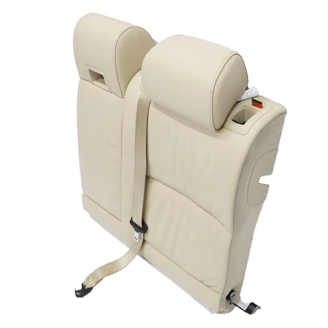Respaldo Trasero Izquierdo Funda Respaldo Crema Beige Cuero para BMW E61 Touring con número de pieza 9126499 BMW E61 Touring Respaldo Trasero Izquierdo Funda Respaldo Crema Beige Cuero - SKU 9126499 - Número de pieza 9126499