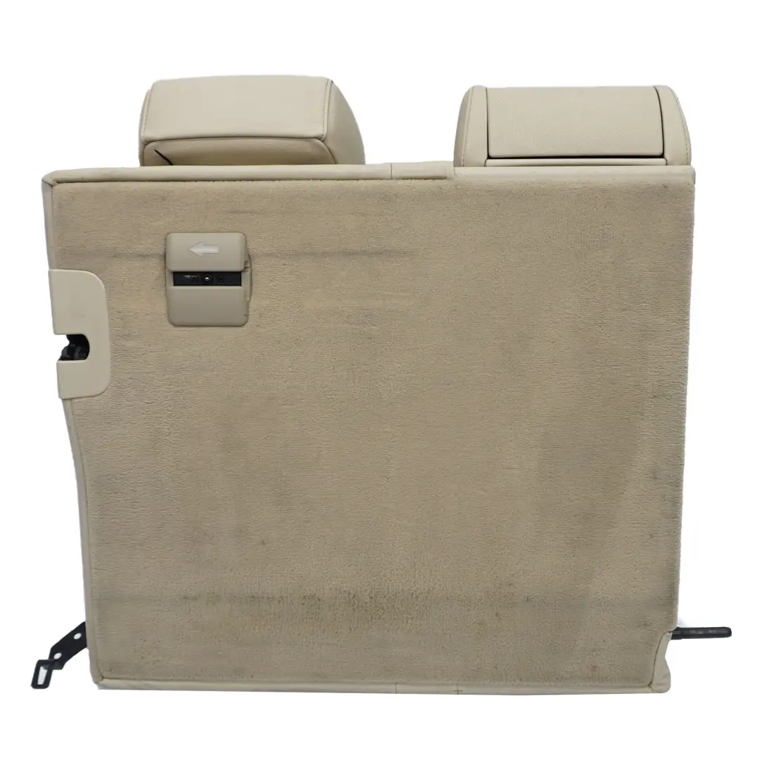 BMW E61 Touring Sitzbezug Rückenlehne Hinten Links Leder Cream Beige - SKU 9126499 - Teilenummer 9126499