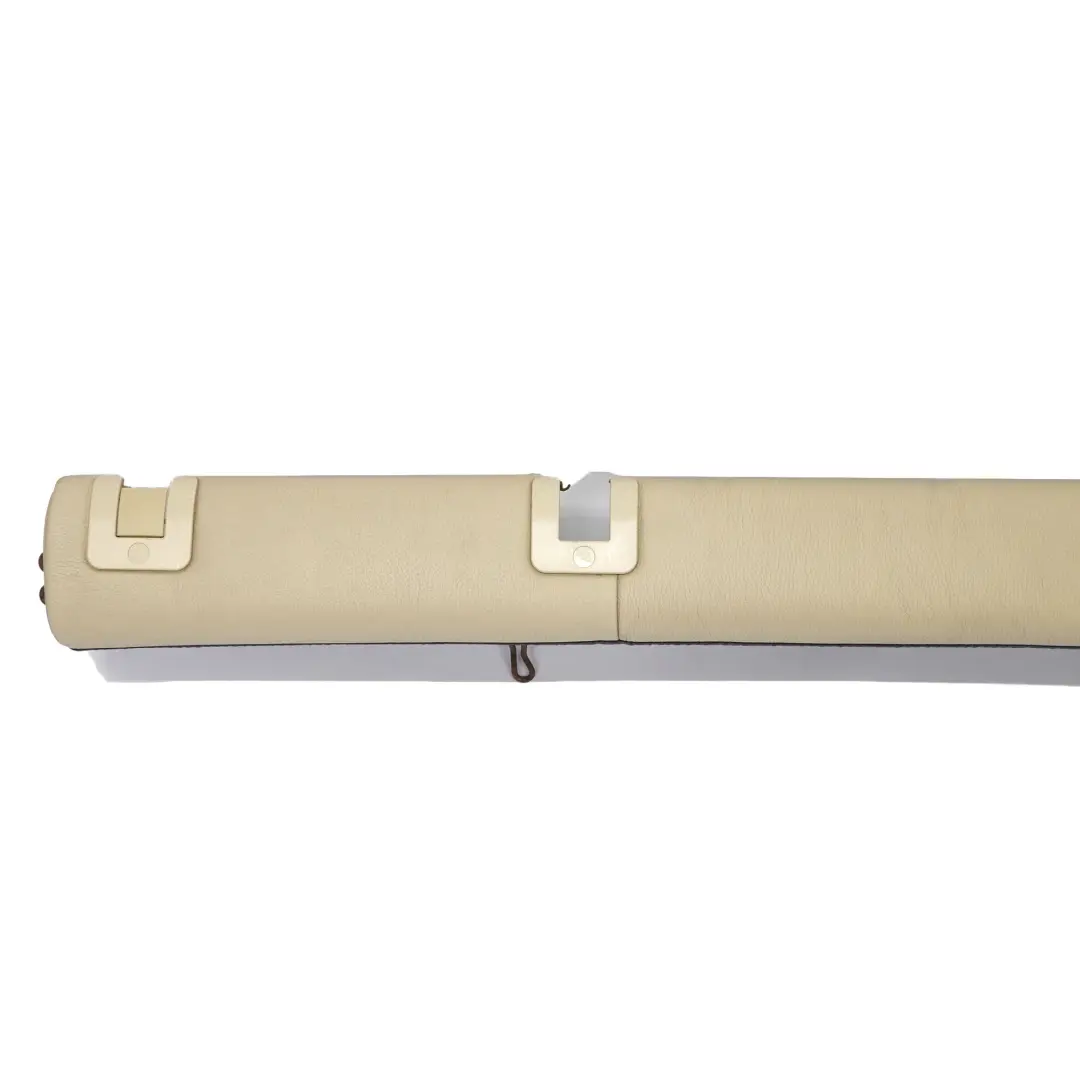 Rücksitz Isofix Basis Abdeckung Strip Creme Beige Leder für BMW E61 Touring mit Teilenummer 9126505 BMW E61 Touring Rücksitz Isofix Basis Abdeckung Strip Creme Beige Leder - SKU 9126505 - Teilenummer 9126505