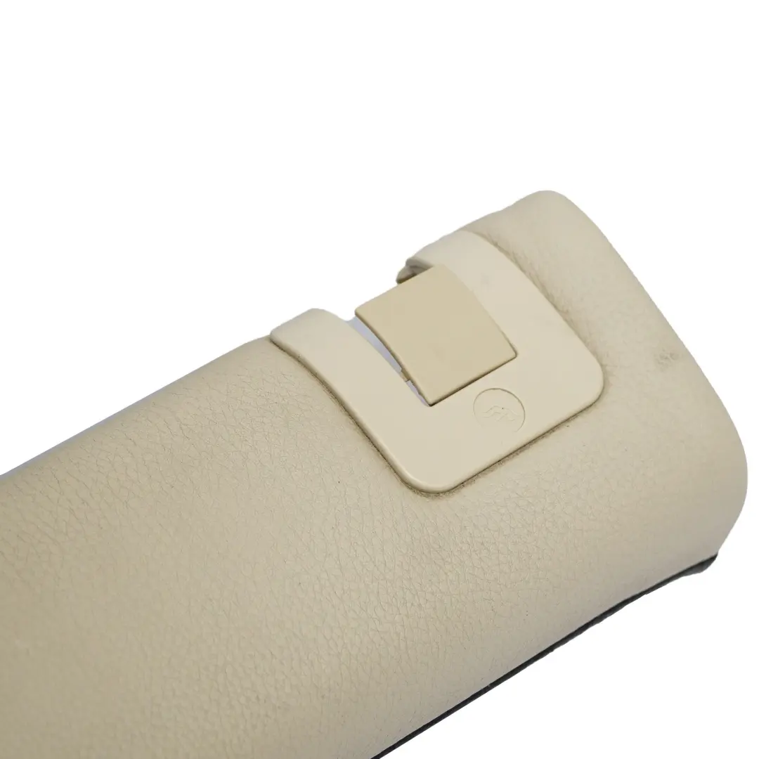 BMW E61 Touring Asiento Trasero Isofix Base Tira Crema Beige Cuero - SKU 9126505 - Número de pieza 9126505