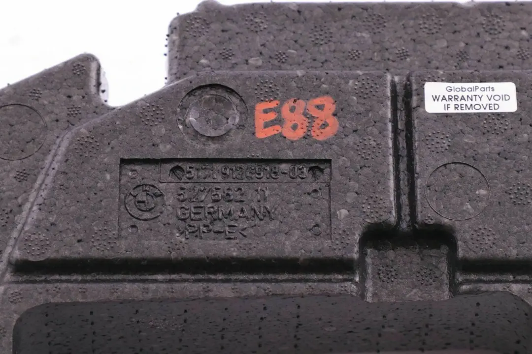 Osłona obudowa styropian bagażnika do BMW E88 o numerze 9126918 BMW E88 Osłona obudowa styropian bagażnika - SKU 9126918 - Numer Części 9126918