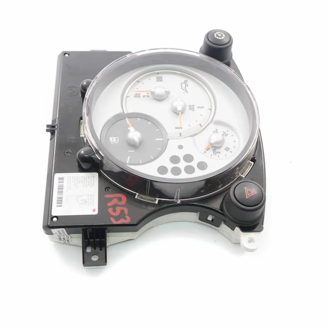 Zestaw Wskaźników Chrono do Mini Cooper One R50 R53 o numerze 9126996 Mini Cooper One R50 R53 Zestaw Wskaźników Chrono - SKU 9126996 - Numer Części 9126996