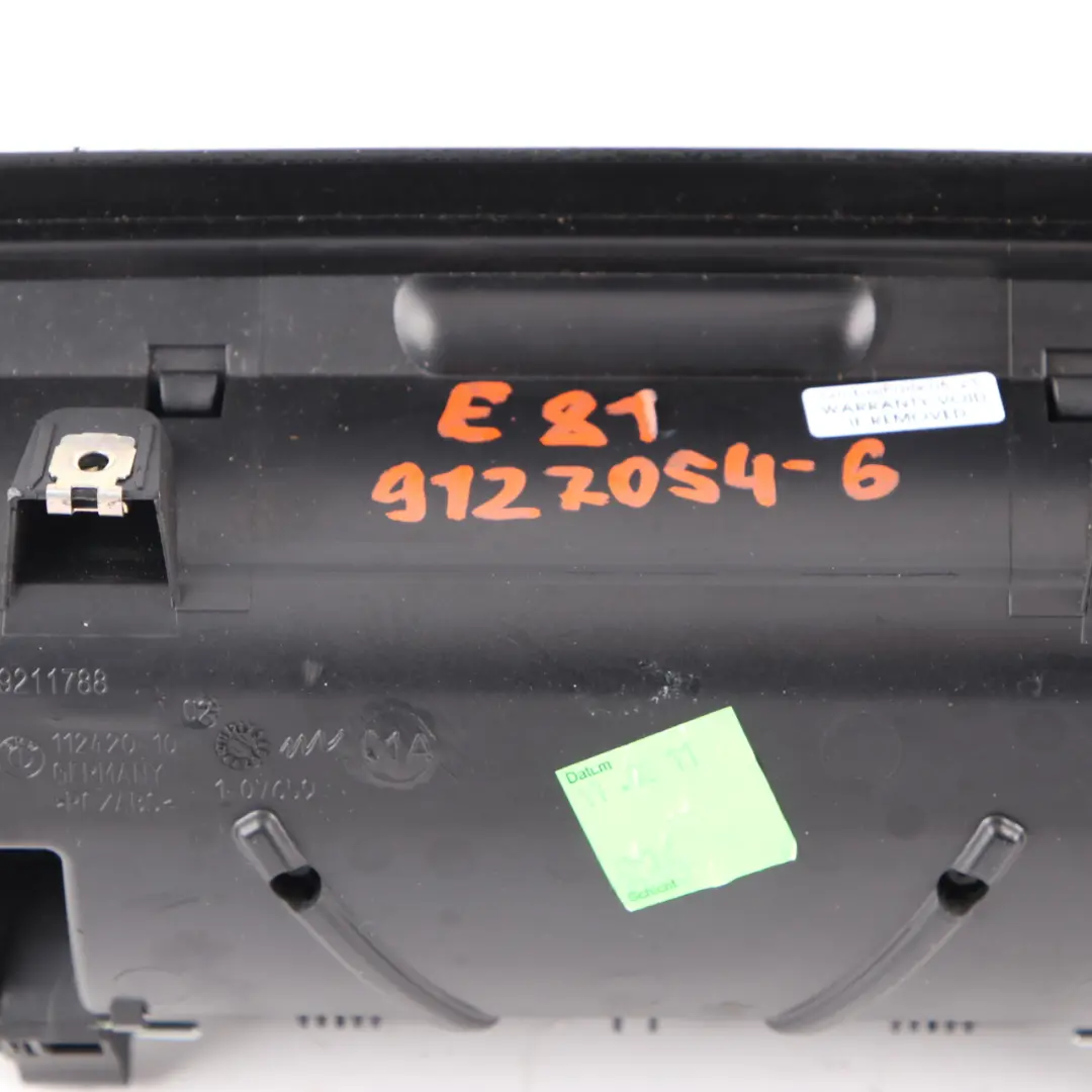  Cruscotto Portaoggetti BMW E81 E82 E87 LCI Vassoio Pannello Strumenti 9211788 - SKU 9127054-6 - Numero di parte 9127054