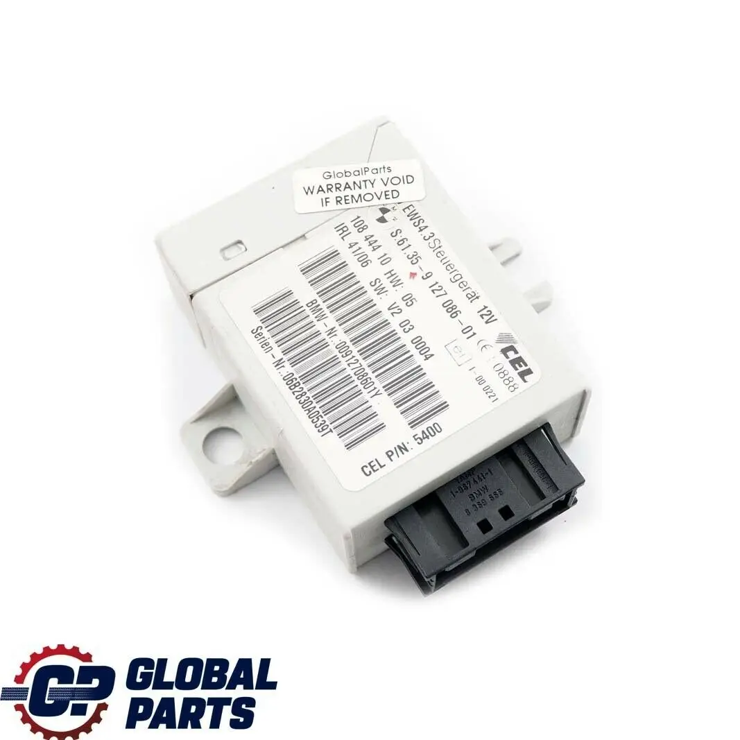 Control Unit EWS IV to BMW E39 E46 E53 E83 with Part number 6988104 BMW E39 E46 E53 E83 Control Unit EWS IV - SKU 9127086 - Part number 6988104
