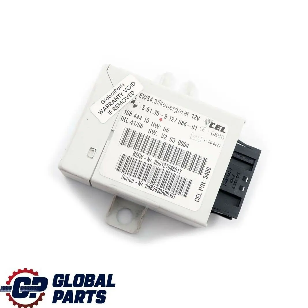Control Unit EWS IV to BMW E39 E46 E53 E83 with Part number 6988104 BMW E39 E46 E53 E83 Control Unit EWS IV - SKU 9127086 - Part number 6988104