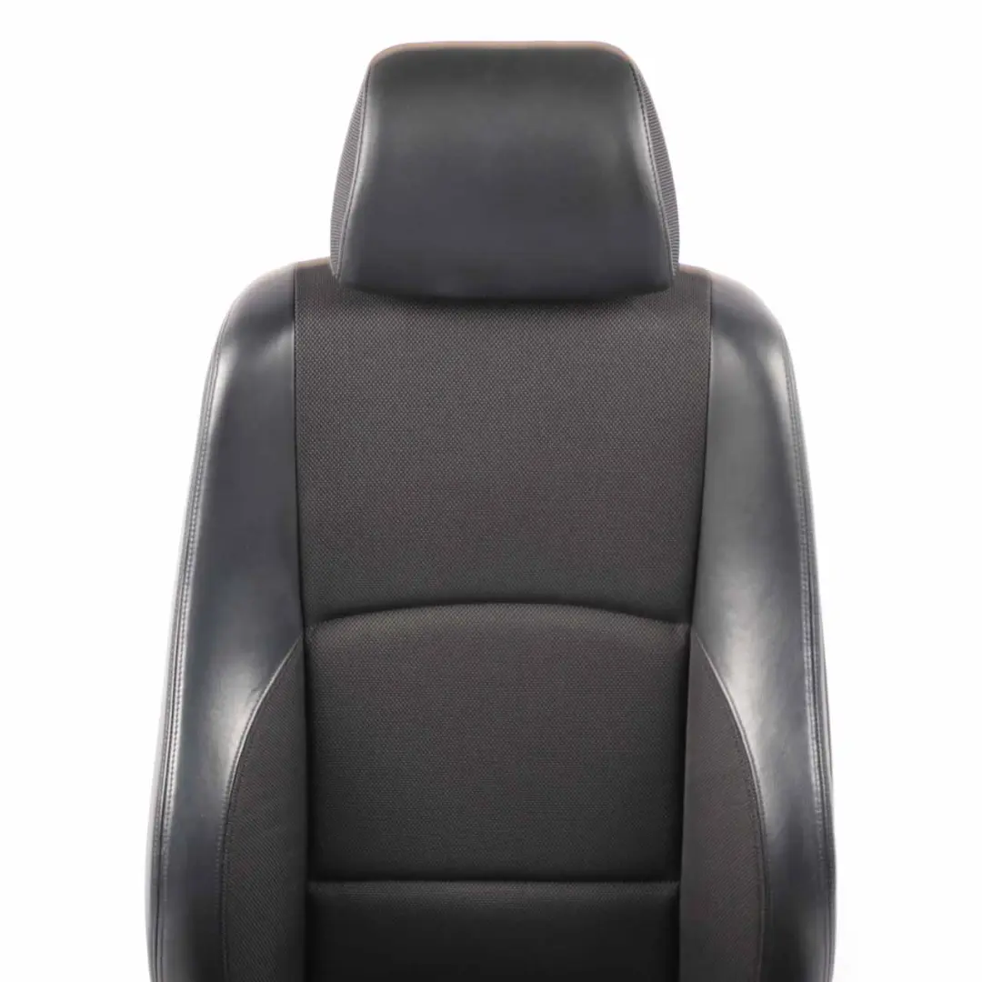 Front Left N/S Fabric / Leather Pearlpoint / Anthracite to BMW E87 LCI Sport Seat with Part number 91273299 BMW E87 LCI Sport Seat Front Left N/S Fabric / Leather Pearlpoint / Anthracite - SKU 9127299 - Part number 91273299