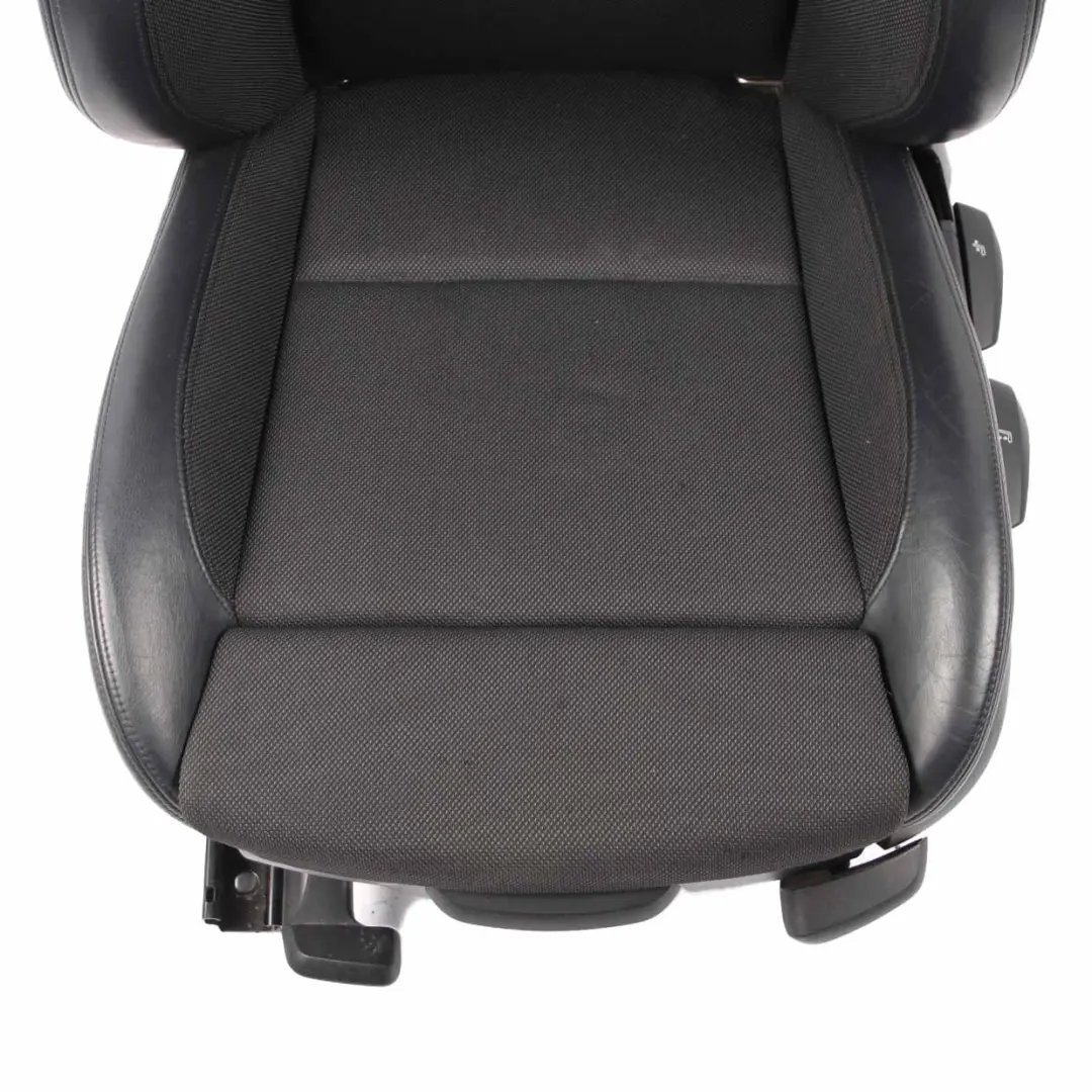 BMW E87 LCI Sedile sportivo anteriore Tessuto Pelle Pearlpoint Antracite - SKU 9127299 - Numero di parte 91273299