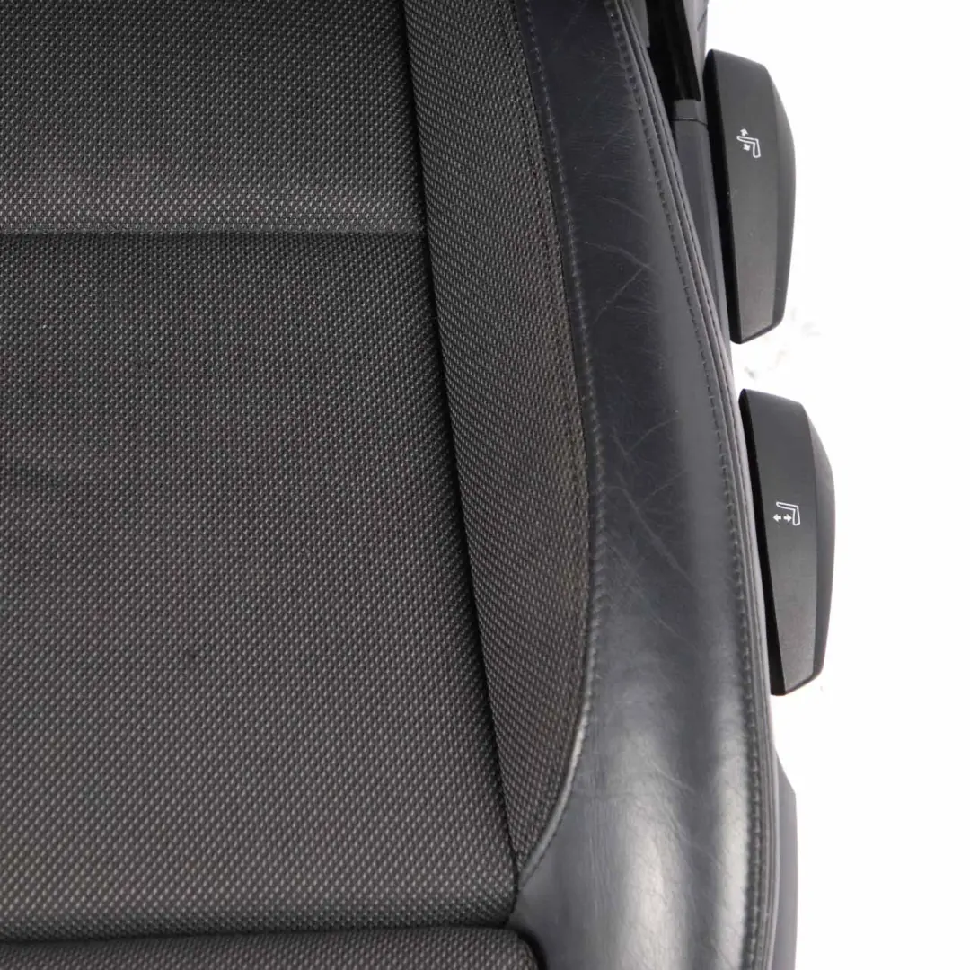 BMW E87 LCI Sedile sportivo anteriore Tessuto Pelle Pearlpoint Antracite - SKU 9127299 - Numero di parte 91273299