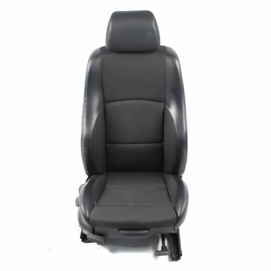 Front Right O/S Seat Fabric / Leather Pearlpoint / Anthracite to BMW E87 LCI Sport with Part number 9127300 BMW E87 LCI Sport Front Right O/S Seat Fabric / Leather Pearlpoint / Anthracite - SKU 9127300 - Part number 9127300