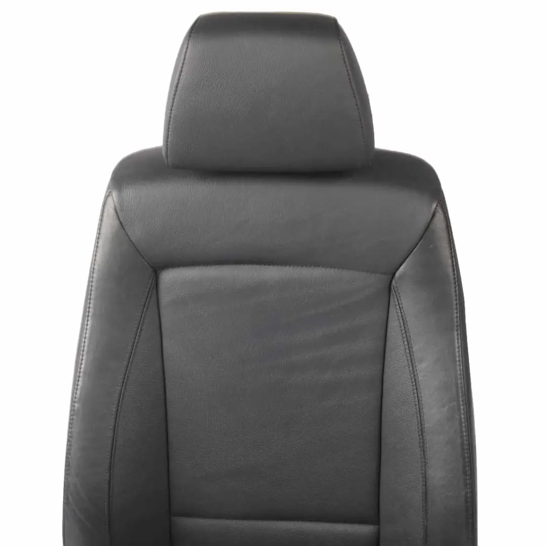 BMW E87 LCI Siège intérieur avant gauche en cuir noir - SKU 9127335 - Numéro de pièce 9127335