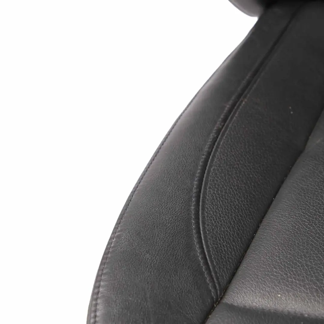 BMW E87 LCI Siège intérieur avant gauche en cuir noir - SKU 9127335 - Numéro de pièce 9127335