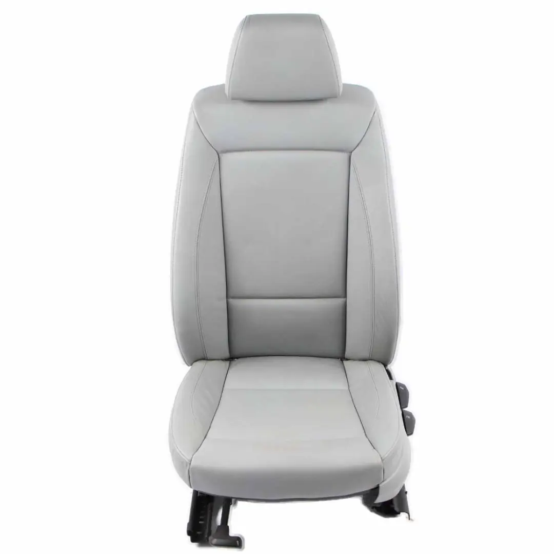 BMW E87 LCI Vordersitz Vorne Links Sitz Grau Leder Alaskagrau Leder Boston - SKU 9127337-1 - Teilenummer 9127337