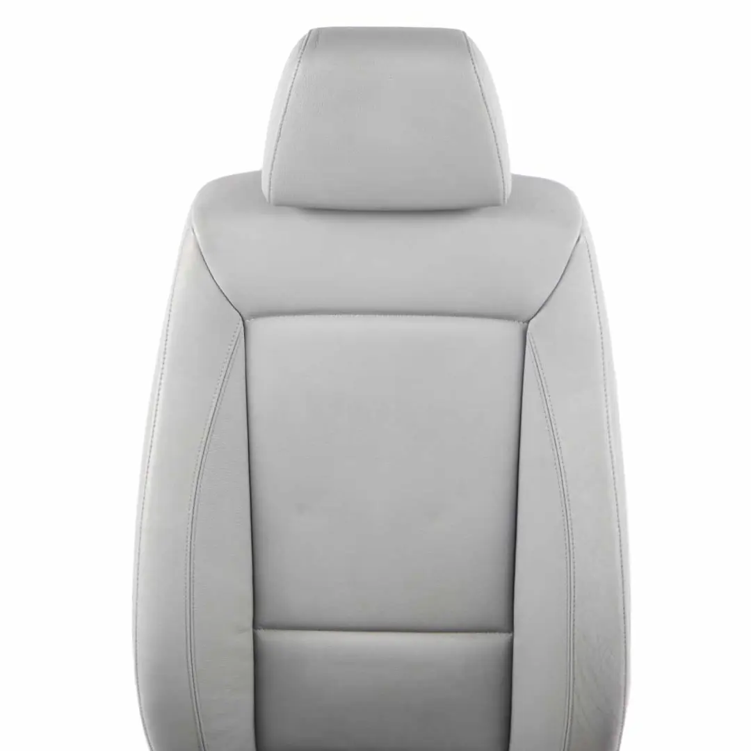 BMW E87 LCI Fotel Lewy Przedni Przód Szary Alaskagrey Szara Skóra Boston - SKU 9127337-1 - Numer Części 9127337