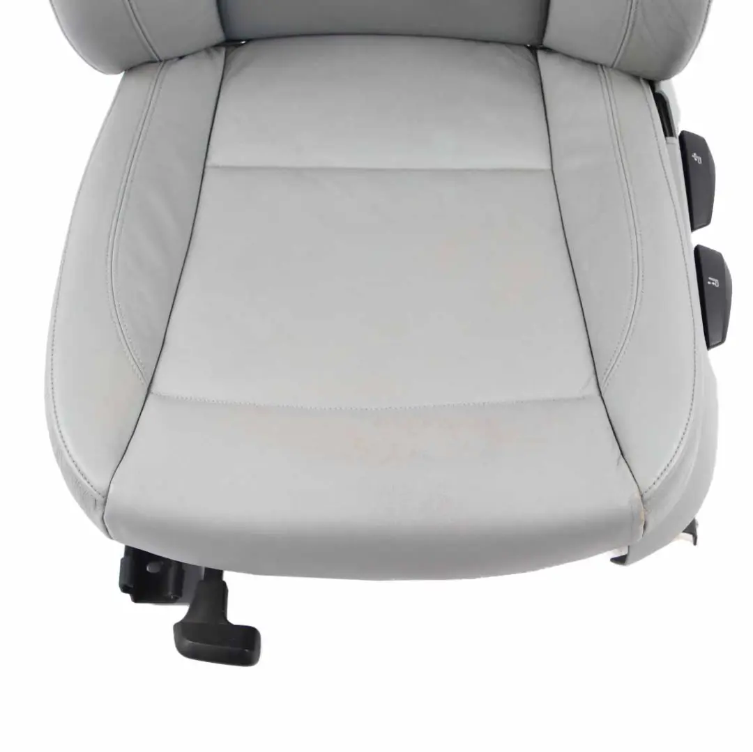  Front Seat BMW E87 LCI Left N/S Grey Alaskagrey Leather Boston Interior - SKU 9127337-1 - Part number 9127337