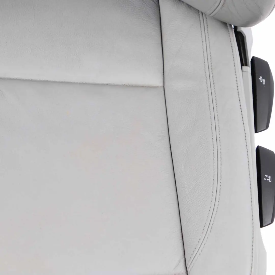  Front Seat BMW E87 LCI Left N/S Grey Alaskagrey Leather Boston Interior - SKU 9127337-1 - Part number 9127337