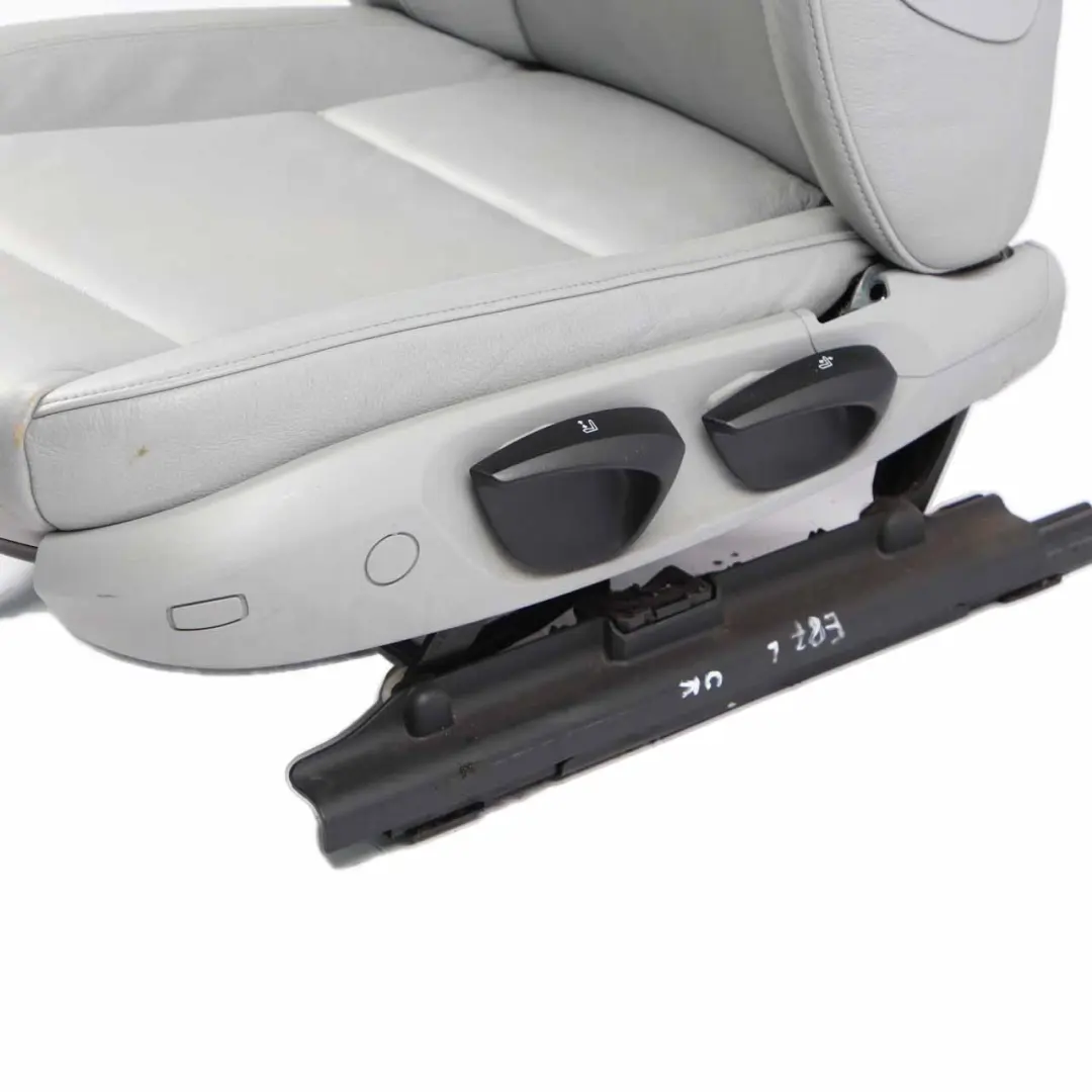  Front Seat BMW E87 LCI Left N/S Grey Alaskagrey Leather Boston Interior - SKU 9127337-1 - Part number 9127337