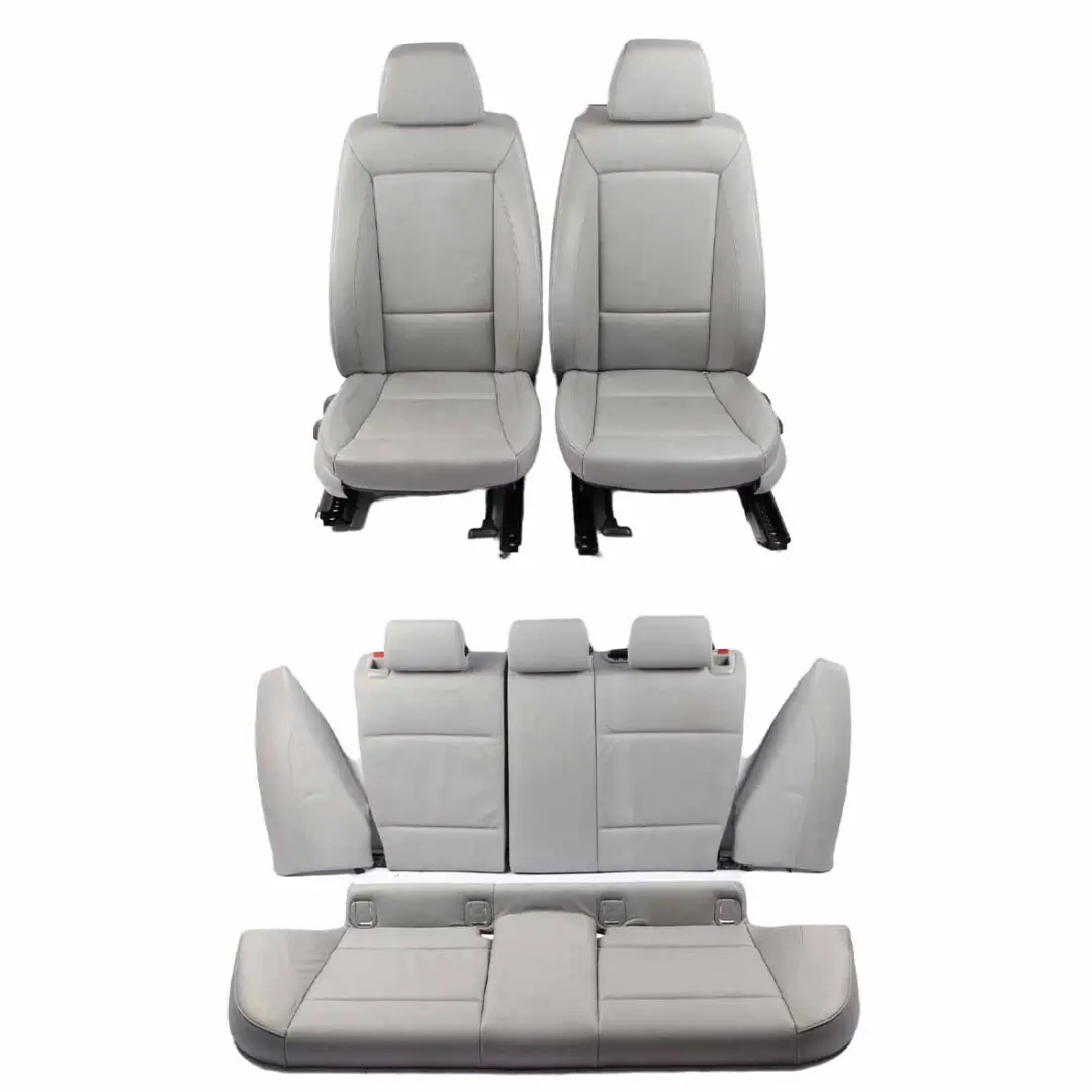 Leather Seats BMW E87 LCI Grey Boston Interior Seat Front Rear Airbag Door Cards to with Part number 9127365 Leather Seats BMW E87 LCI Grey Boston Interior Seat Front Rear Airbag Door Cards - SKU 9127365-1 - Part number 9127365