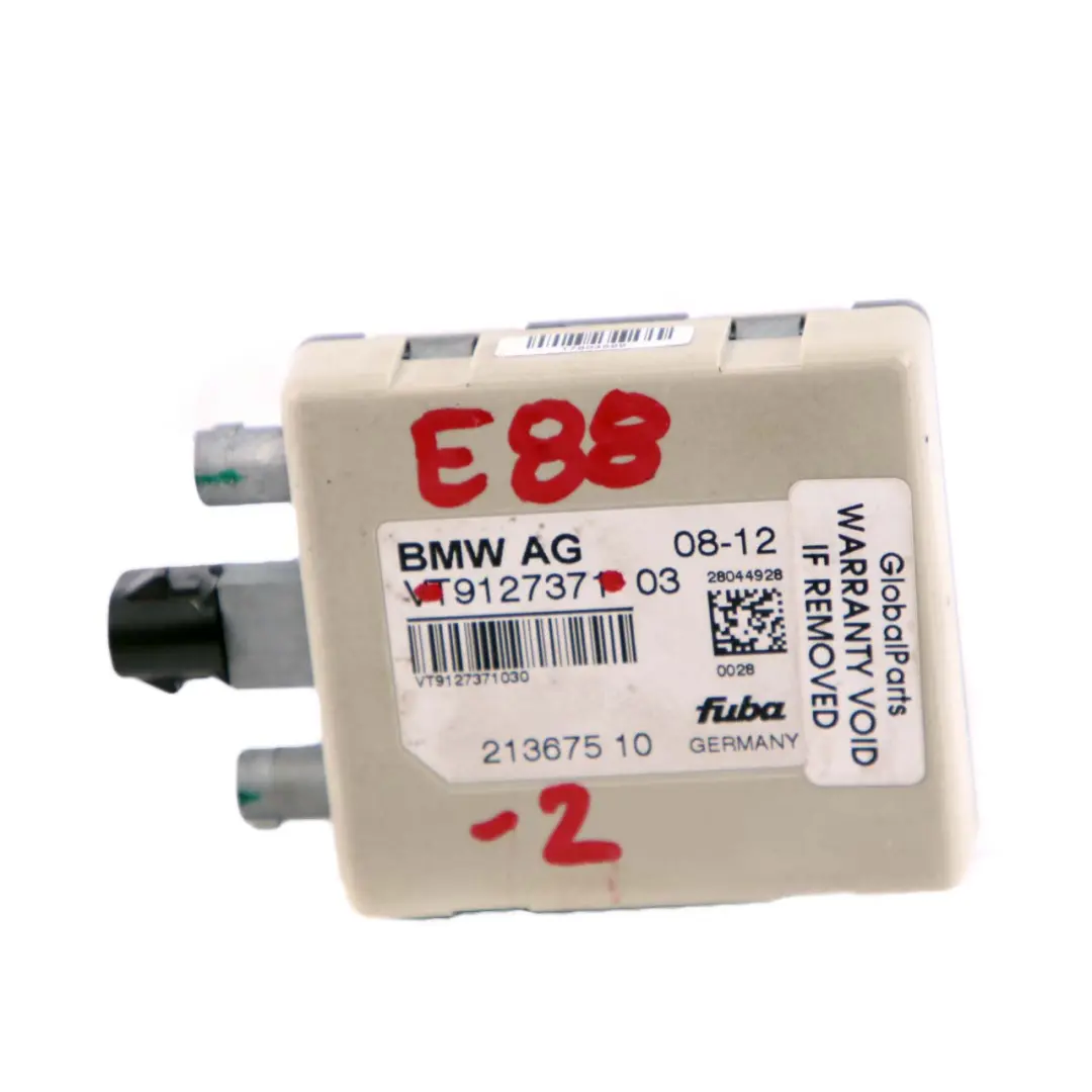 Antena Podstawa Moduł Bazowy Anteny do BMW E88 Cabrio o numerze 9127371 BMW E88 Cabrio Antena Podstawa Moduł Bazowy Anteny - SKU 9127371-2 - Numer Części 9127371
