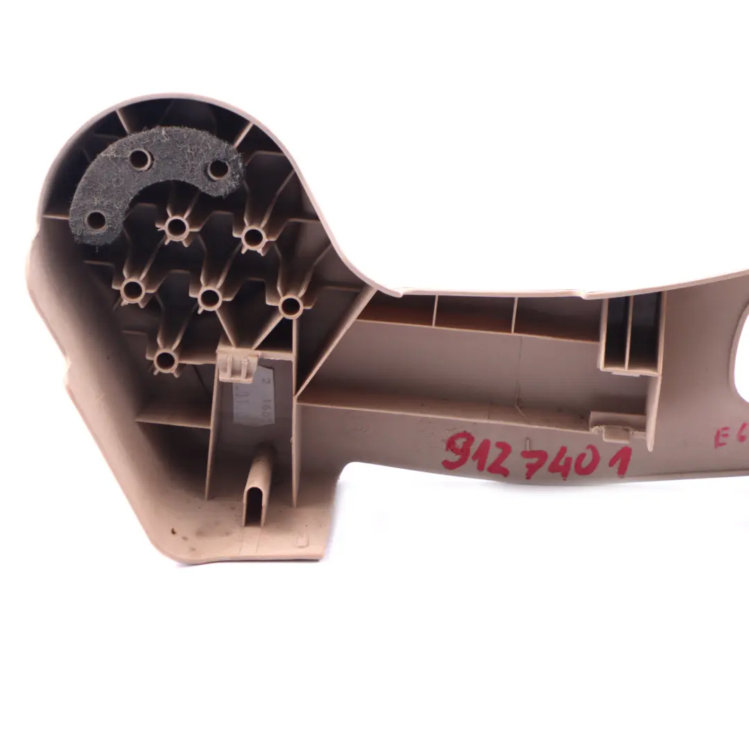 BMW E60 E61 Rivestimento esterno sedile anteriore sinistro Crema Beige - SKU 9127401 - Numero di parte 9127401