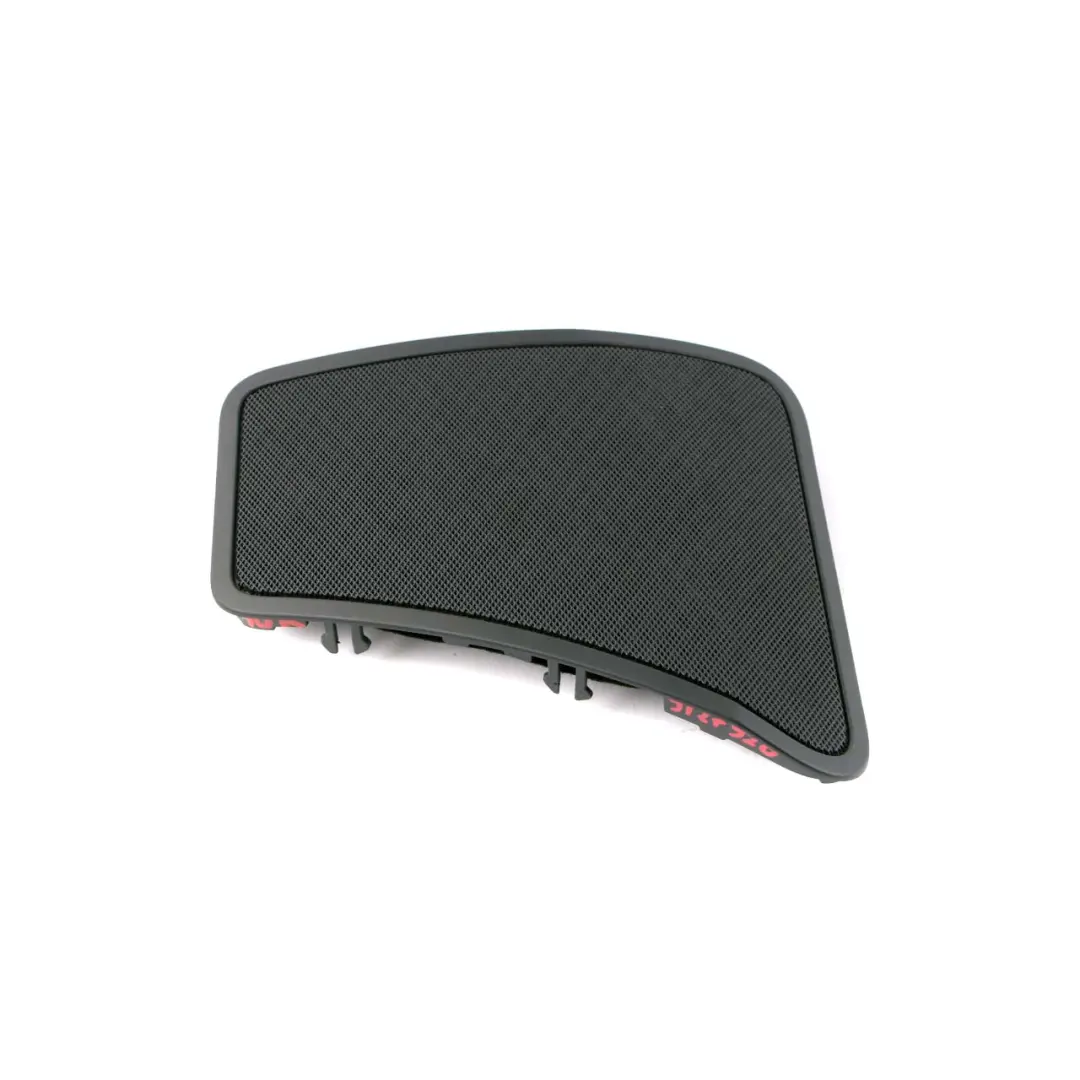 Derecho Cubierta Altavoz Ventana Trasera Parcela Estante Panel Negro para BMW F10 con número de pieza 9127920 BMW F10 Derecho Cubierta Altavoz Ventana Trasera Parcela Estante Panel Negro - SKU 9127920 - Número de pieza 9127920