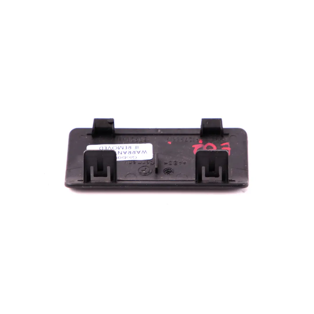 BMW E82 E88 Trunk Luggage Rear Catch Bracket Trim Cover Black - SKU 9127966 - Part number 9127966
