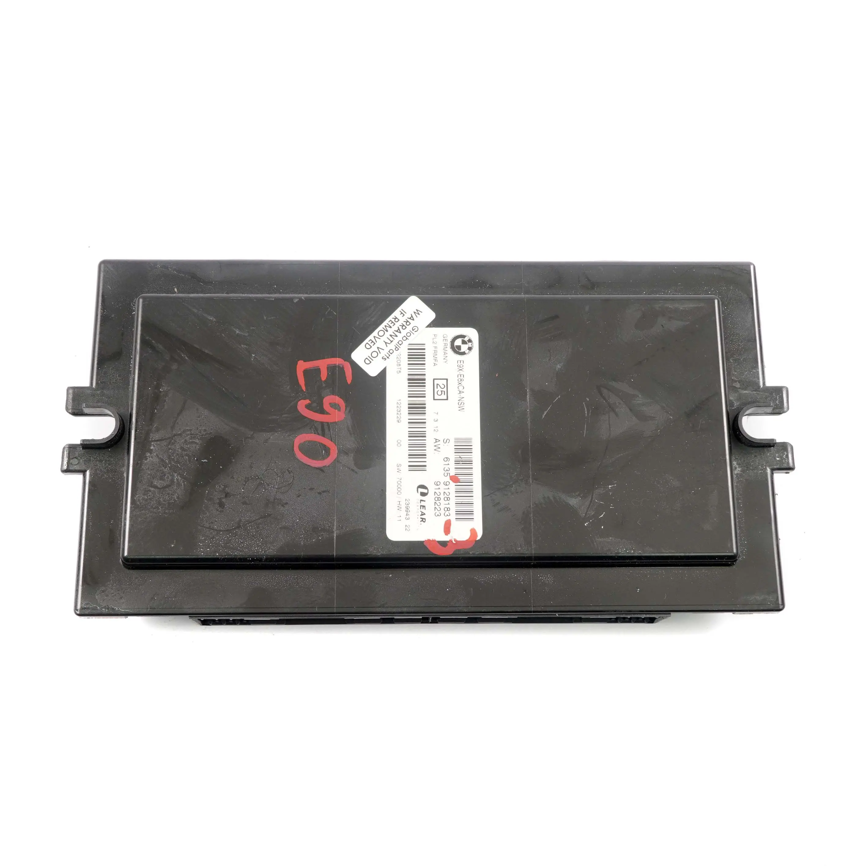 BMW E90 Modulo De Control De Luces Unidad ECU PL2 FRMFA Lear 9128183