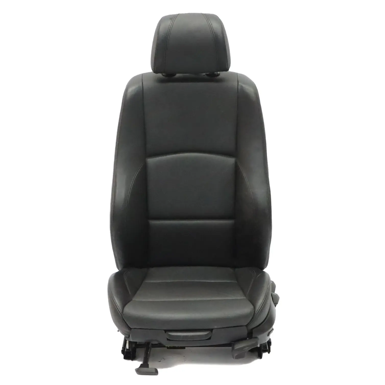 BMW E87 LCI Sport Asiento Delantero Izquierdo Cuero Negro Interior Boston