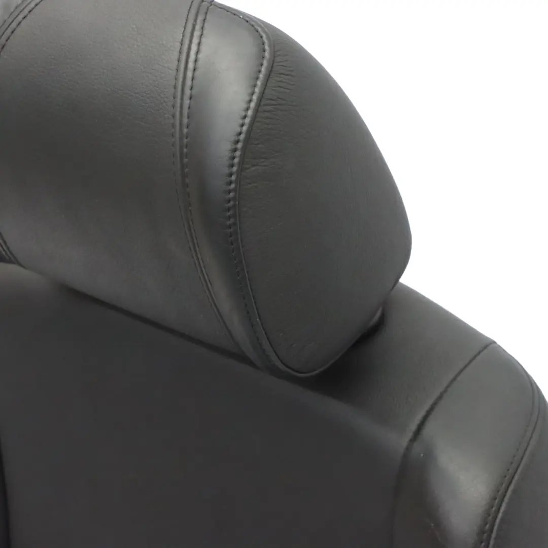 BMW E87 LCI Sport Przedni Lewy Fotel Czarny Skóra Boston Wnętrze - SKU 9128287 - Numer Części 9128287