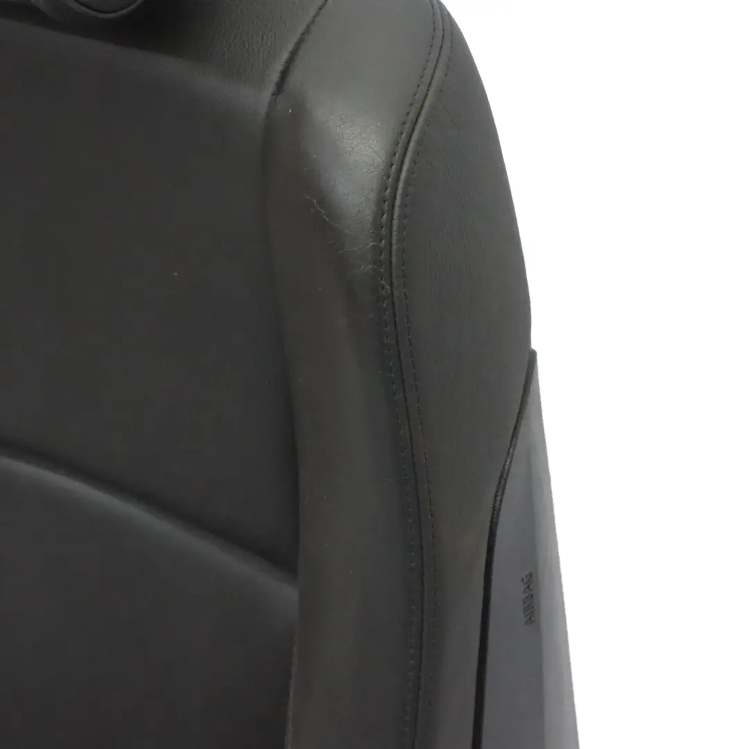 Asiento Delantero Izquierdo Cuero Negro Interior Boston para BMW E87 LCI Sport con número de pieza 9128287 BMW E87 LCI Sport Asiento Delantero Izquierdo Cuero Negro Interior Boston - SKU 9128287 - Número de pieza 9128287