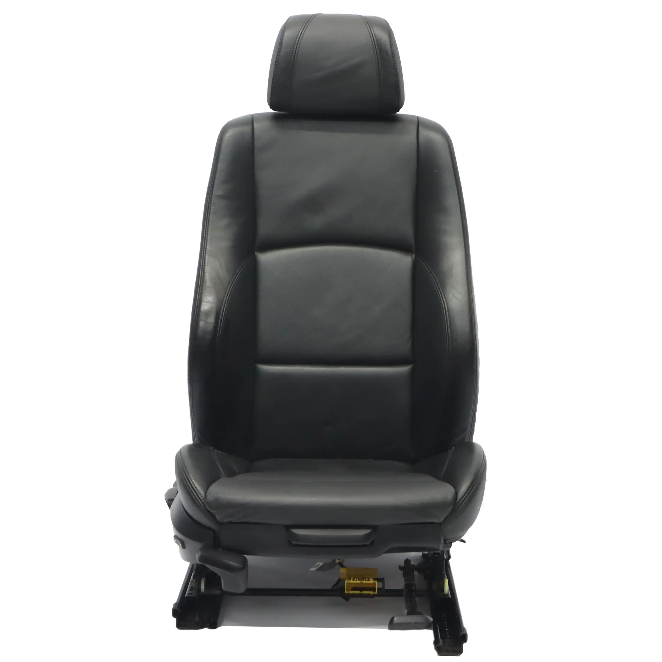 BMW E87 LCI Asiento Delantero Derecho Sport Cuero Negro Interior Boston