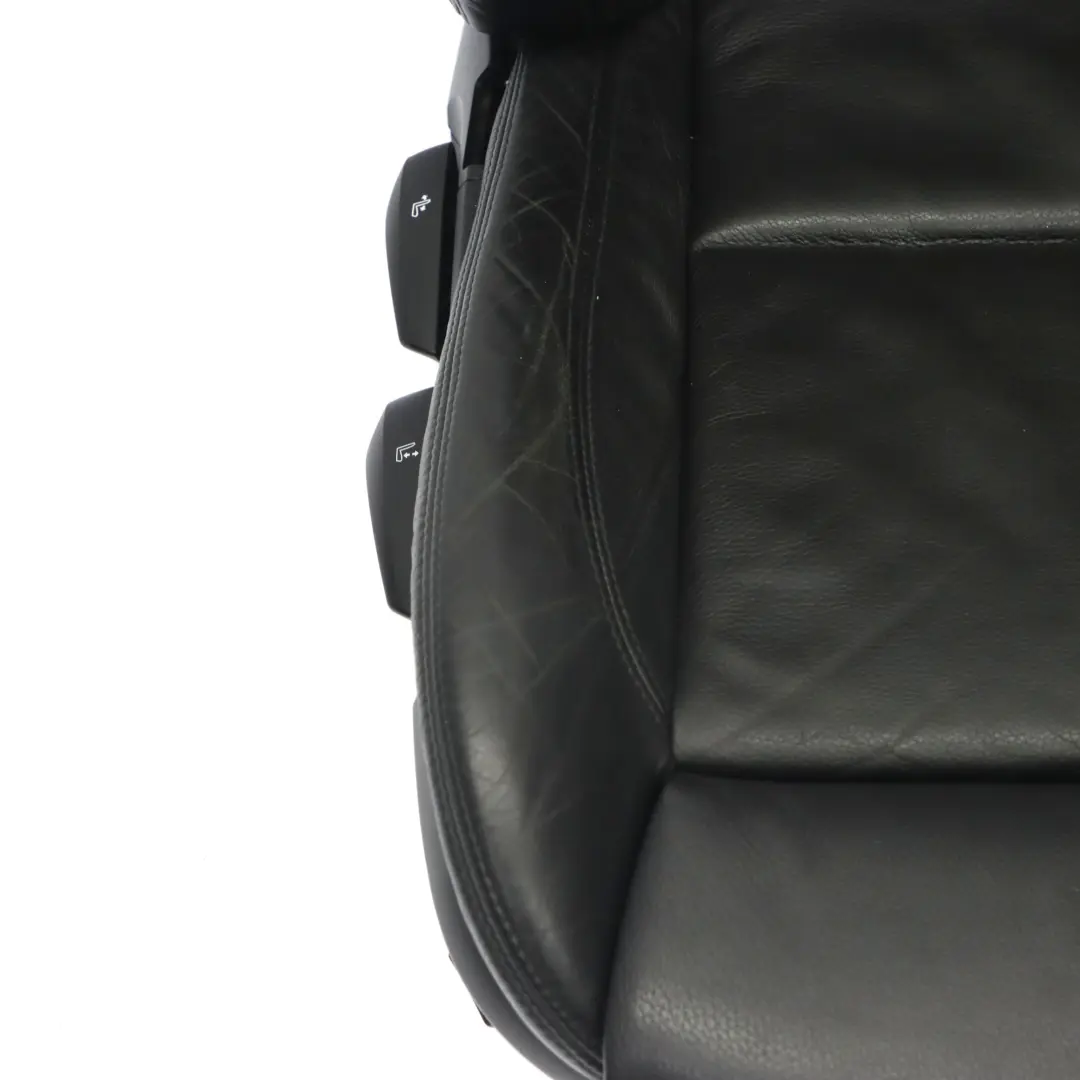BMW E87 LCI Sedile anteriore destro Sport Pelle Nera Boston Interno - SKU 9128288-1 - Numero di parte 9128288