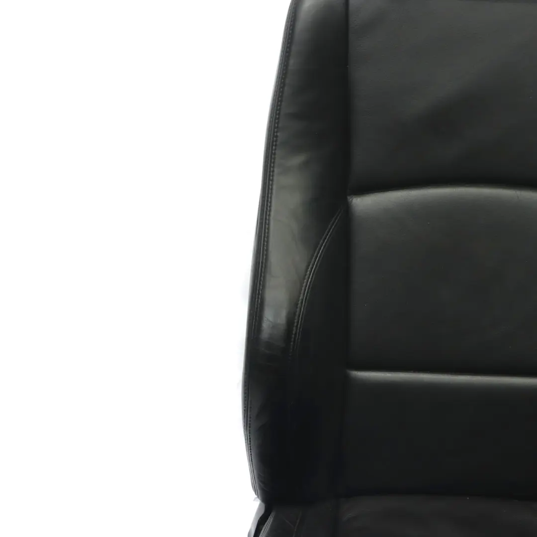 BMW E87 LCI Vorne Rechts Sitz Sport Schwarz Leder Boston Interieur - SKU 9128288-1 - Teilenummer 9128288