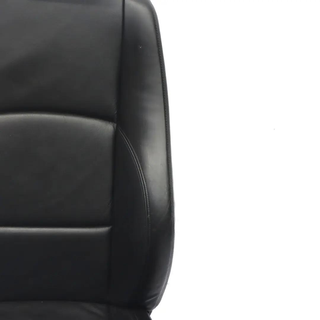BMW E87 LCI Vorne Rechts Sitz Sport Schwarz Leder Boston Interieur - SKU 9128288-1 - Teilenummer 9128288