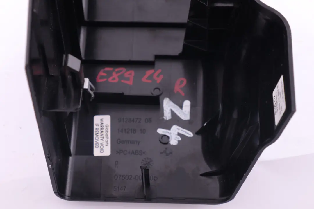 BMW Z4 Series E89 Cabrio Roadster Boot Trunk Rear Right O/S Trim Cover - SKU 9128472 - Part number 9128472