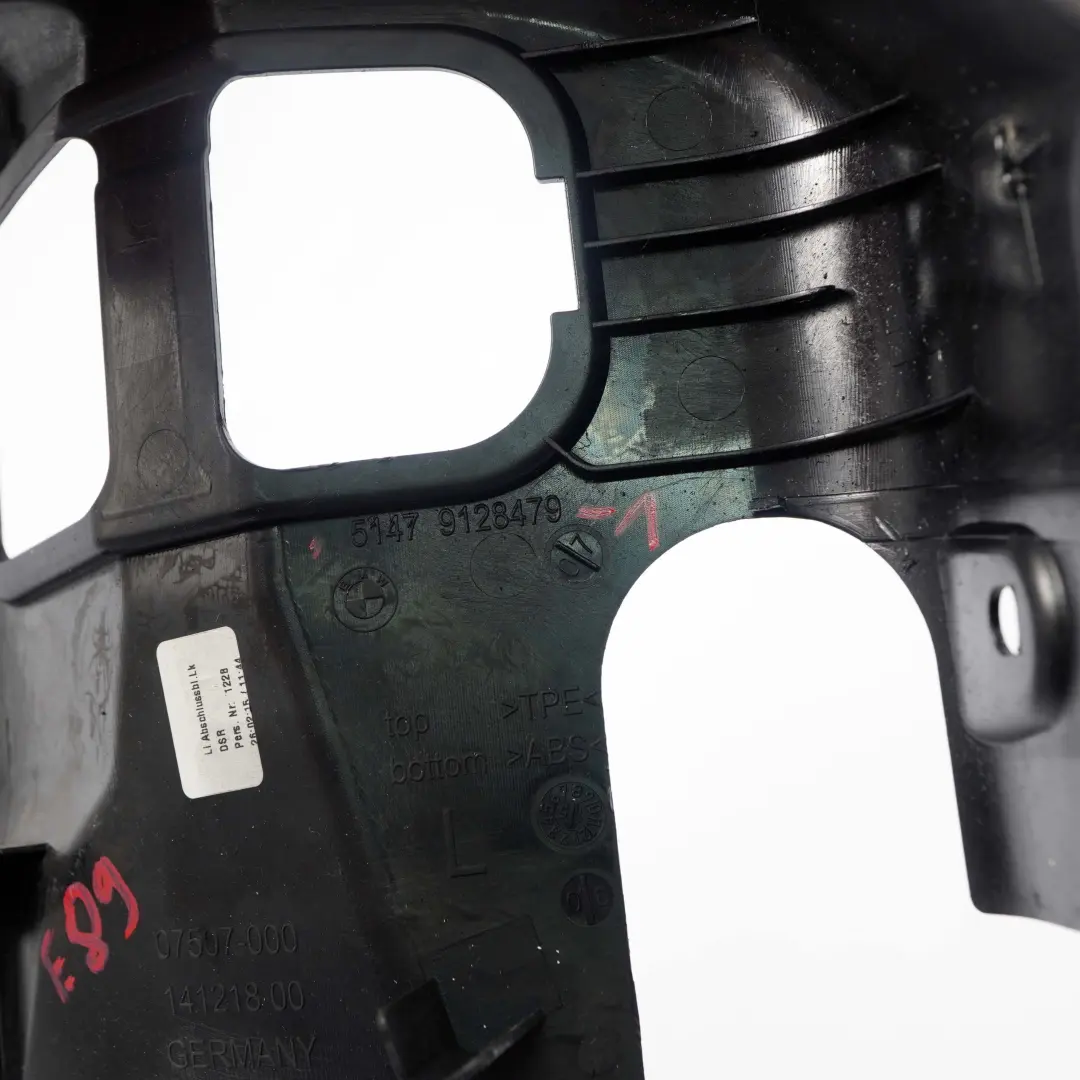 BMW Z4 E89 Bagagliaio Portabagagli Apertura Carenatura Sinistra 9128479 - SKU 9128479-1 - Numero di parte 8208479