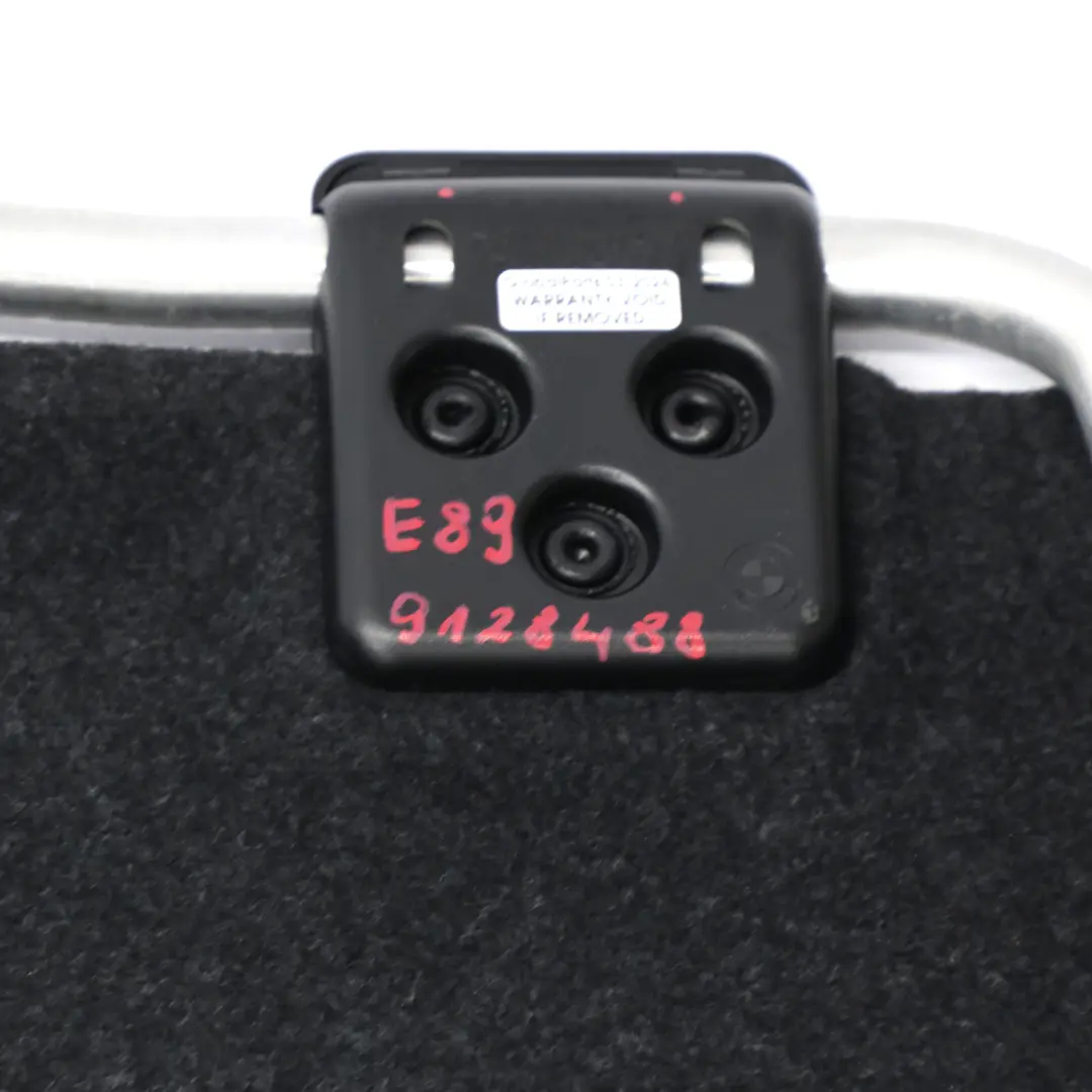 BMW Z4 E89 Descapotable Roadster Tapa Trasera Maletero Embellecedor Panel - SKU 9128488 - Número de pieza 9128488