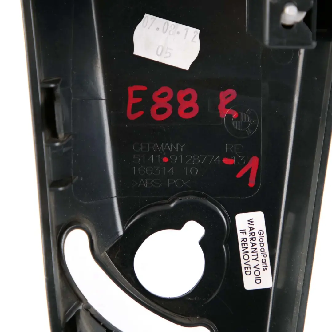 serii 1 E88 Zaślepka Dachu Prawy Tył do BMW o numerze 9128774 BMW serii 1 E88 Zaślepka Dachu Prawy Tył - SKU 9128774-1 - Numer Części 9128774