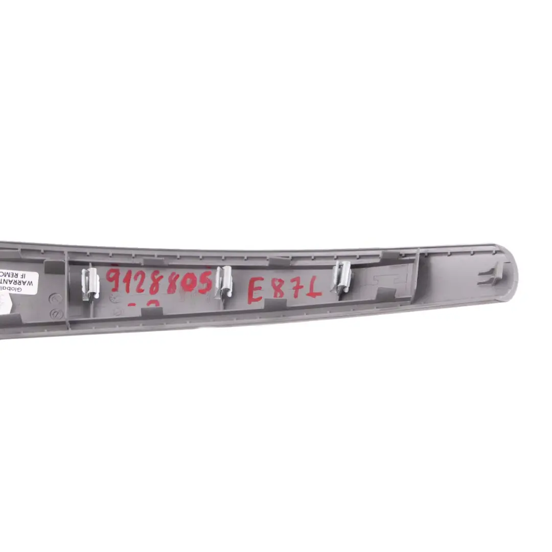 BMW 1 Series E81 E82 E87N E88 3 Trim Inside Door Handle Left Titan Matt 9128805 - SKU 9128805-3 - Part number 6962103