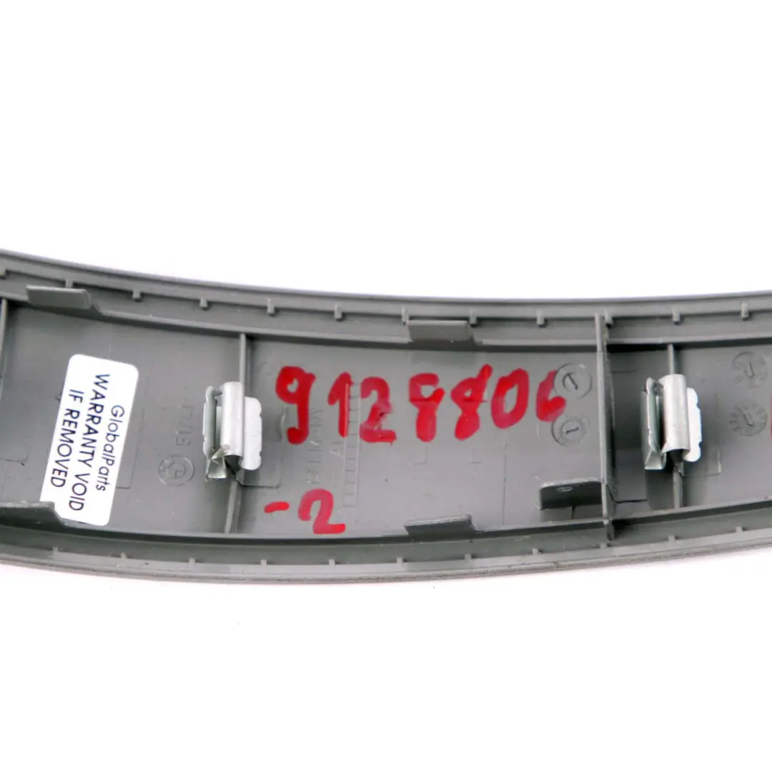 Trim Inside Door Handle Right O/S Titan Matt to BMW 1 Series 2 E81 E82 E87 LCI E88 with Part number 9128806 BMW 1 Series 2 E81 E82 E87 LCI E88 Trim Inside Door Handle Right O/S Titan Matt - SKU 9128806-2 - Part number 9128806