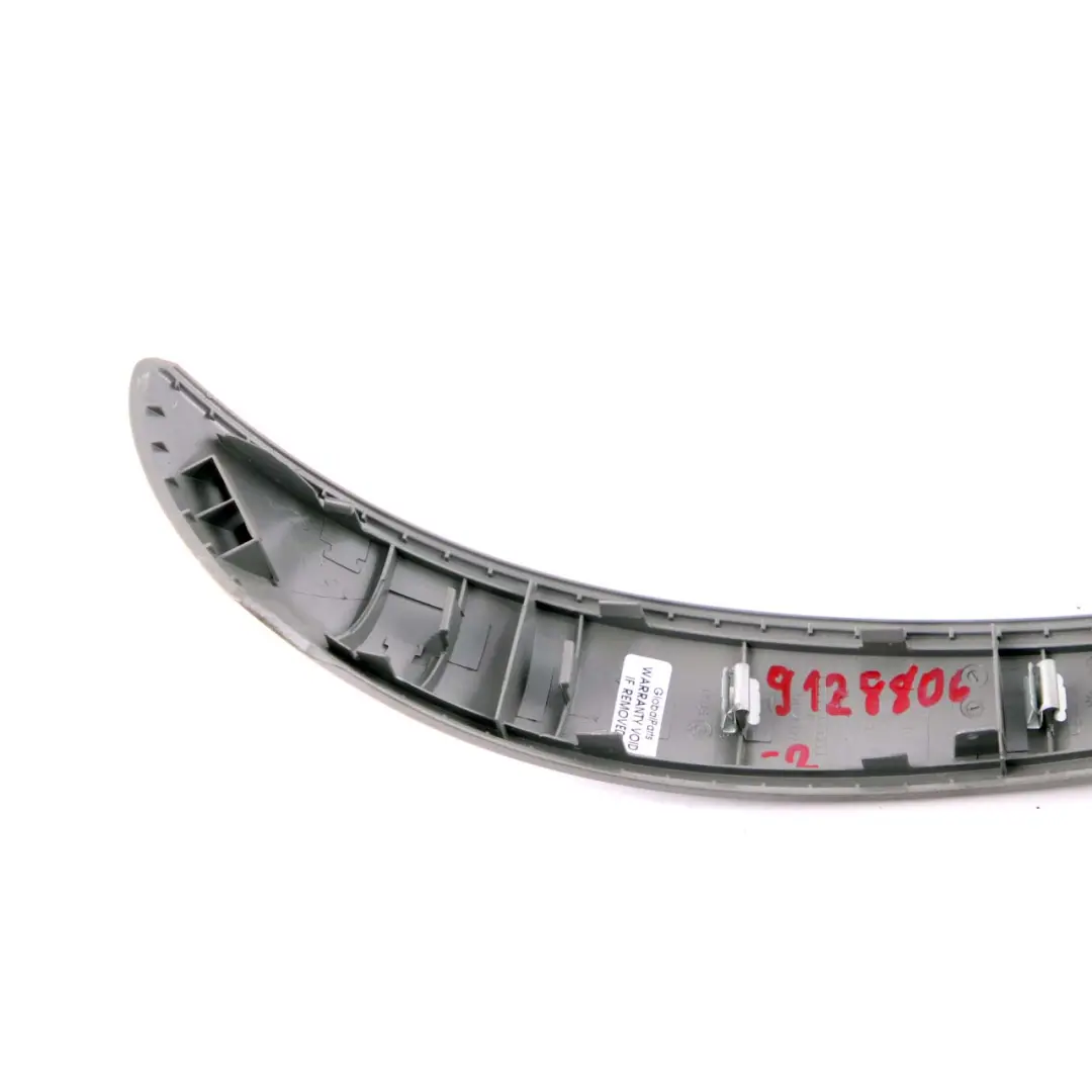 BMW 1 Series 2 E81 E82 E87 LCI E88 Trim Inside Door Handle Right O/S Titan Matt - SKU 9128806-2 - Part number 9128806