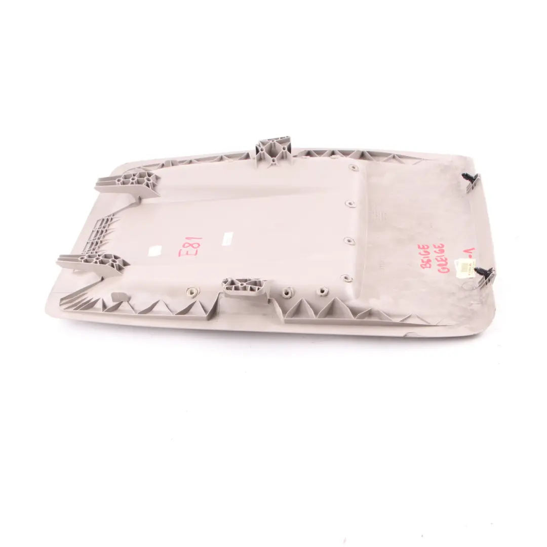 Front Seat Panel BMW E81 E82 E87N E88 Rear Panel With Net Bag Beige Greige87 to with Part number 9128946 Front Seat Panel BMW E81 E82 E87N E88 Rear Panel With Net Bag Beige Greige87 - SKU 9128946-1 - Part number 9128946