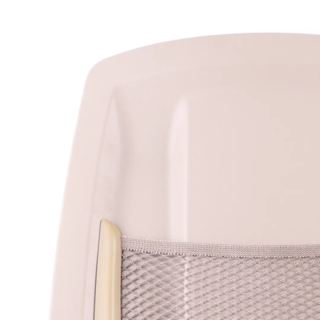 Front Seat Panel BMW E81 E82 E87N E88 Rear Panel With Net Bag Beige Greige87 to with Part number 9128946 Front Seat Panel BMW E81 E82 E87N E88 Rear Panel With Net Bag Beige Greige87 - SKU 9128946-1 - Part number 9128946