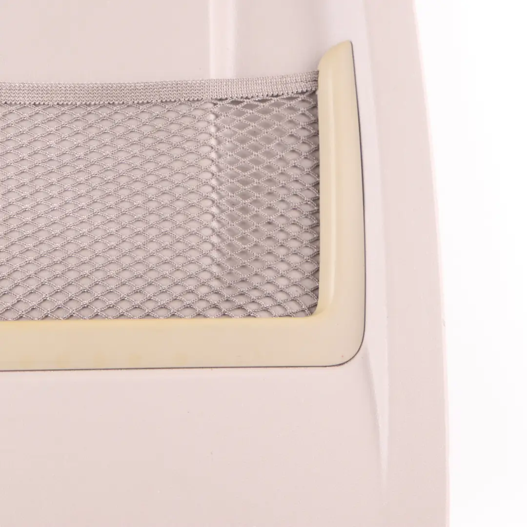 Front Seat Panel BMW E81 E82 E87N E88 Rear Panel With Net Bag Beige Greige87 to with Part number 9128946 Front Seat Panel BMW E81 E82 E87N E88 Rear Panel With Net Bag Beige Greige87 - SKU 9128946-1 - Part number 9128946